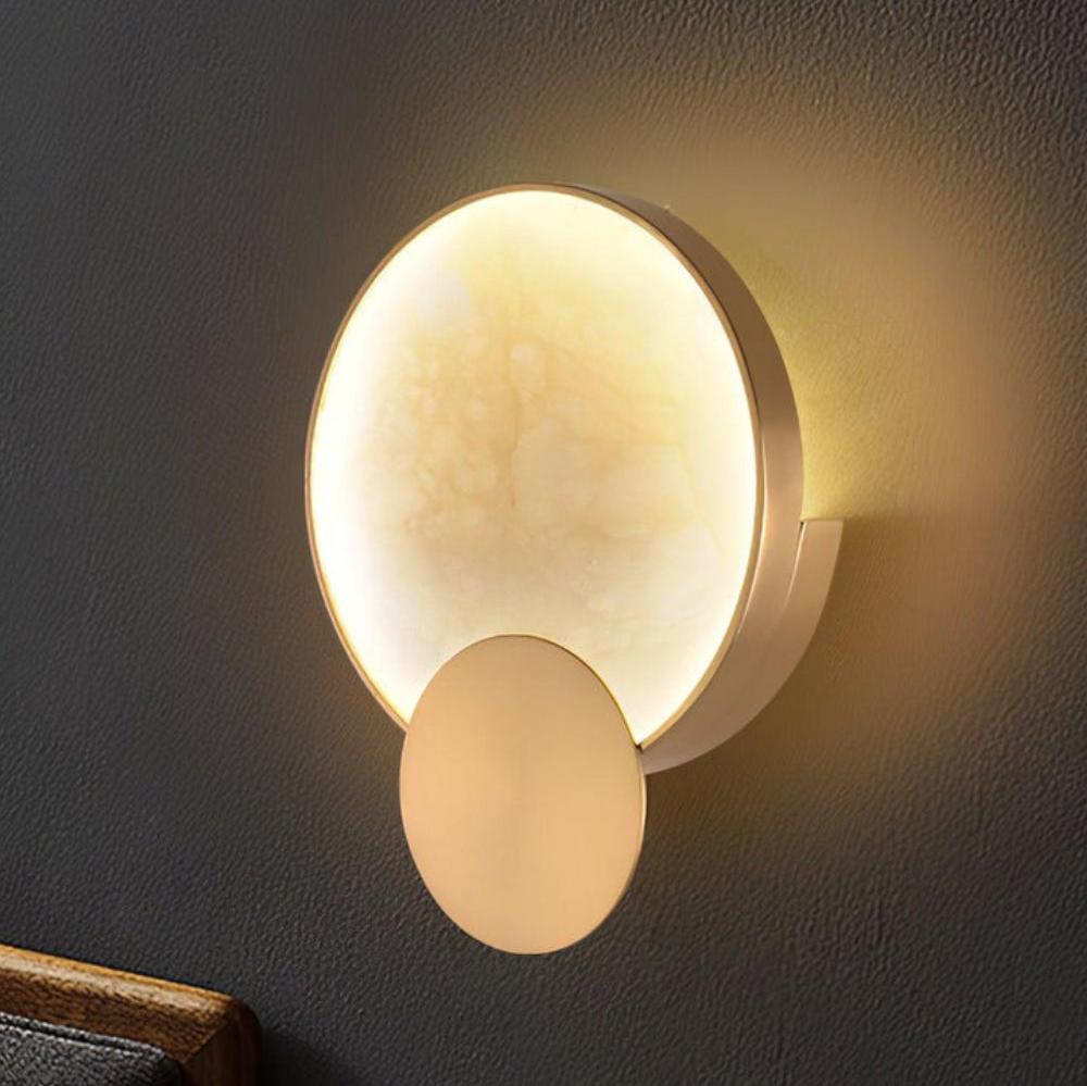 Terra Svet Modern Alabaster Wall Light