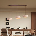 Wabi Sabi Style Travertine Stone Pendant Light