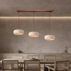 Wabi Sabi Style Travertine Stone Pendant Light