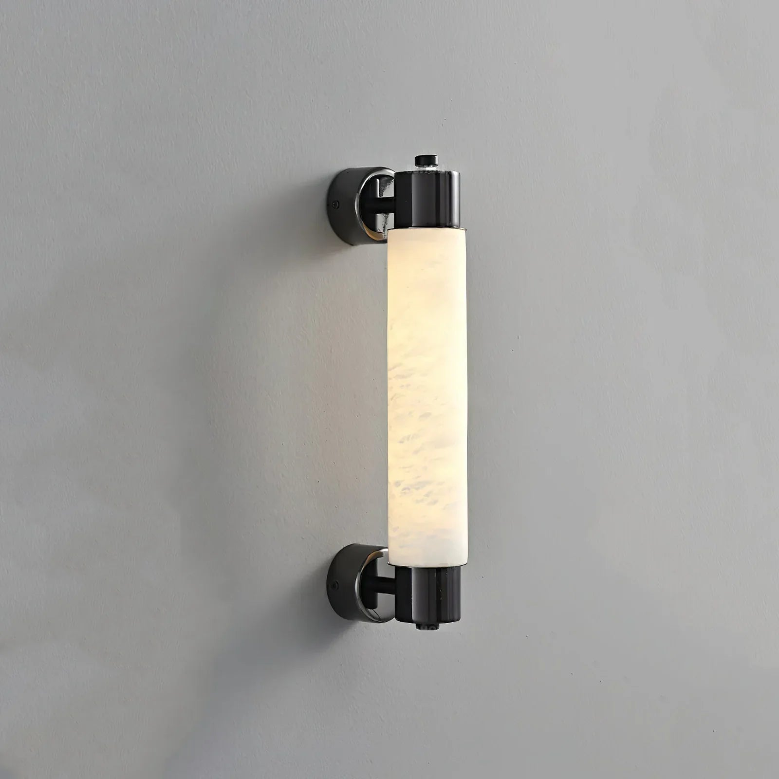 Soléa Tube Alabaster Minimalist Wall Lamp