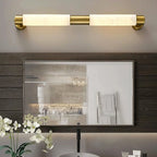 Soléa Tube Alabaster Minimalist Wall Lamp