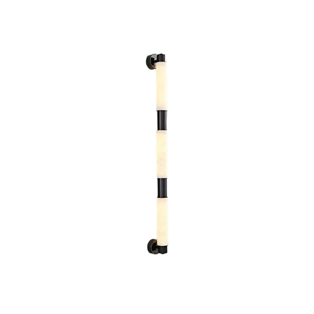 Soléa Tube Alabaster Minimalist Wall Lamp
