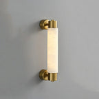 Soléa Tube Alabaster Minimalist Wall Lamp