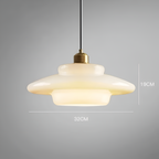 The Pearl of Art Deco Glass Pendant Light