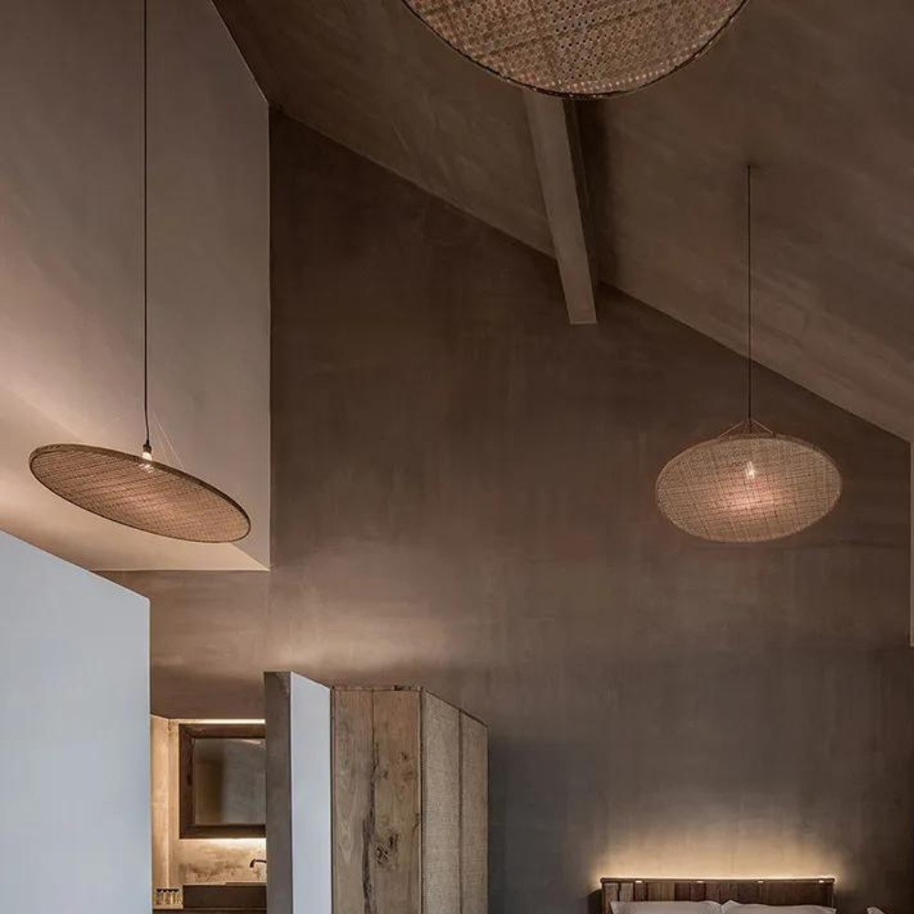 The Enchanting Bamboo of Imperfection Pendant Light