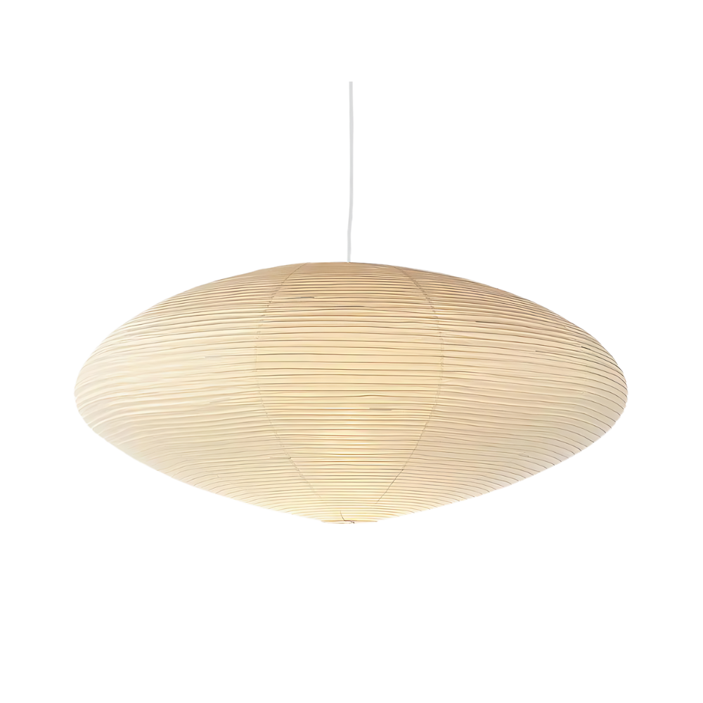 The Mist Shard Japandi Paper Pendant Light