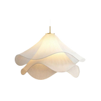 Radiance of Serenity Fabric Japandi Pendant Light