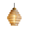 The Carafe Burst Glass Pendant Light