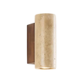 Wabi-Sabi Aura Travertine Wall Light