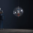 Luminous Sphere Modern Metal Acrylic Pendant Light