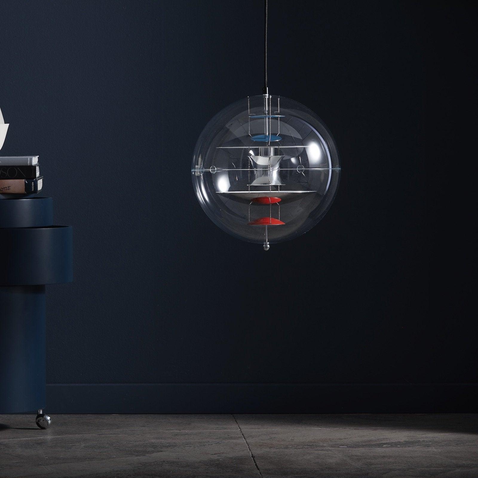 Luminous Sphere Modern Metal Acrylic Pendant Light