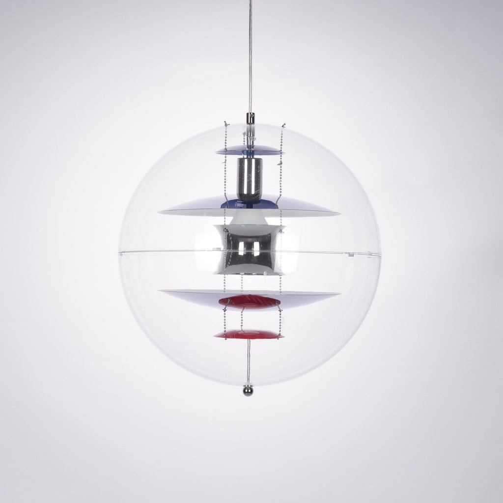 Luminous Sphere Modern Metal Acrylic Pendant Light