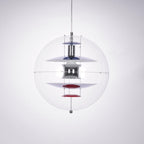 Luminous Sphere Modern Metal Acrylic Pendant Light