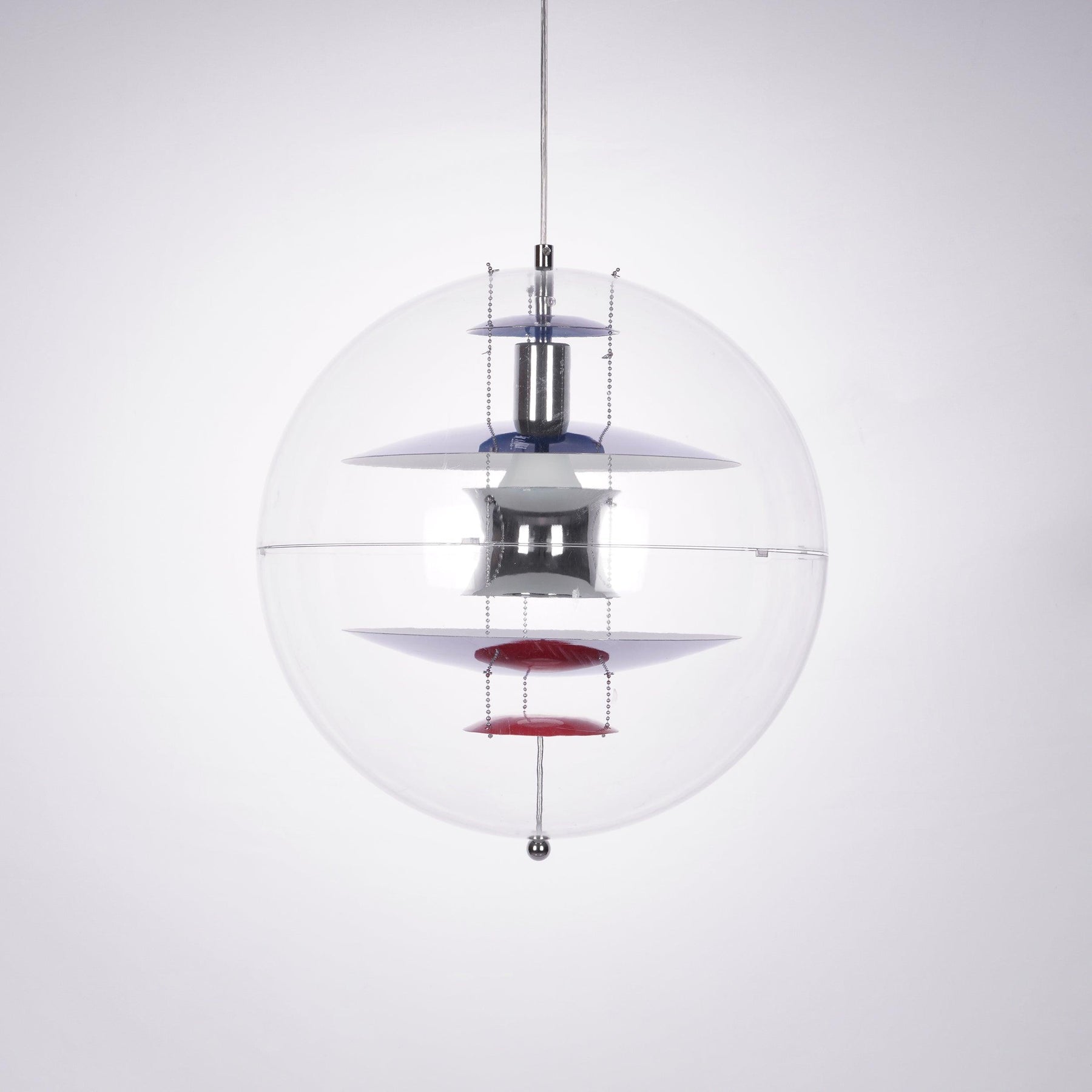 Luminous Sphere Modern Metal Acrylic Pendant Light