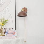 Everwood Nordic Walnut Wall Light