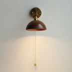 Everwood Nordic Walnut Wall Light