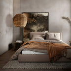 Wabi-Sabi Style Boho Rattan Pendant Light