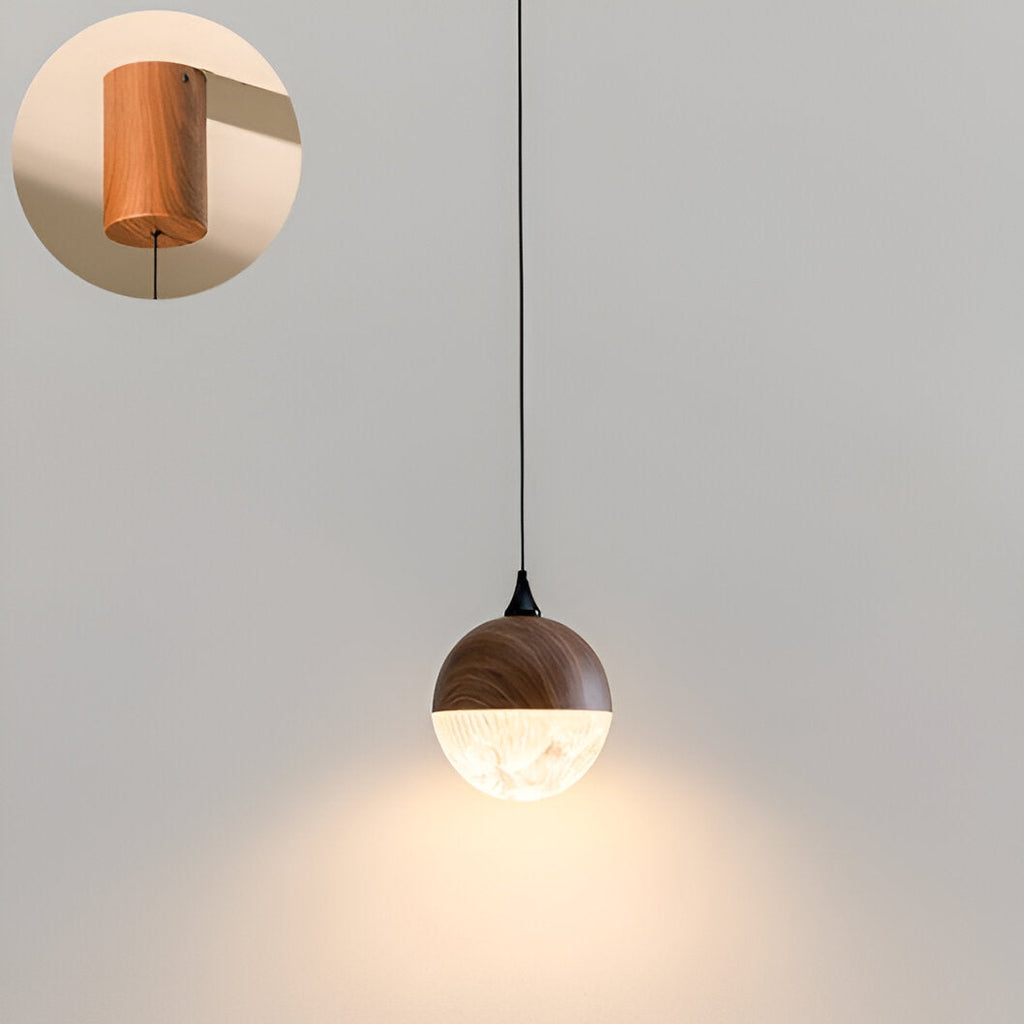 Retractable Touch Medieval Iron Pendant Light