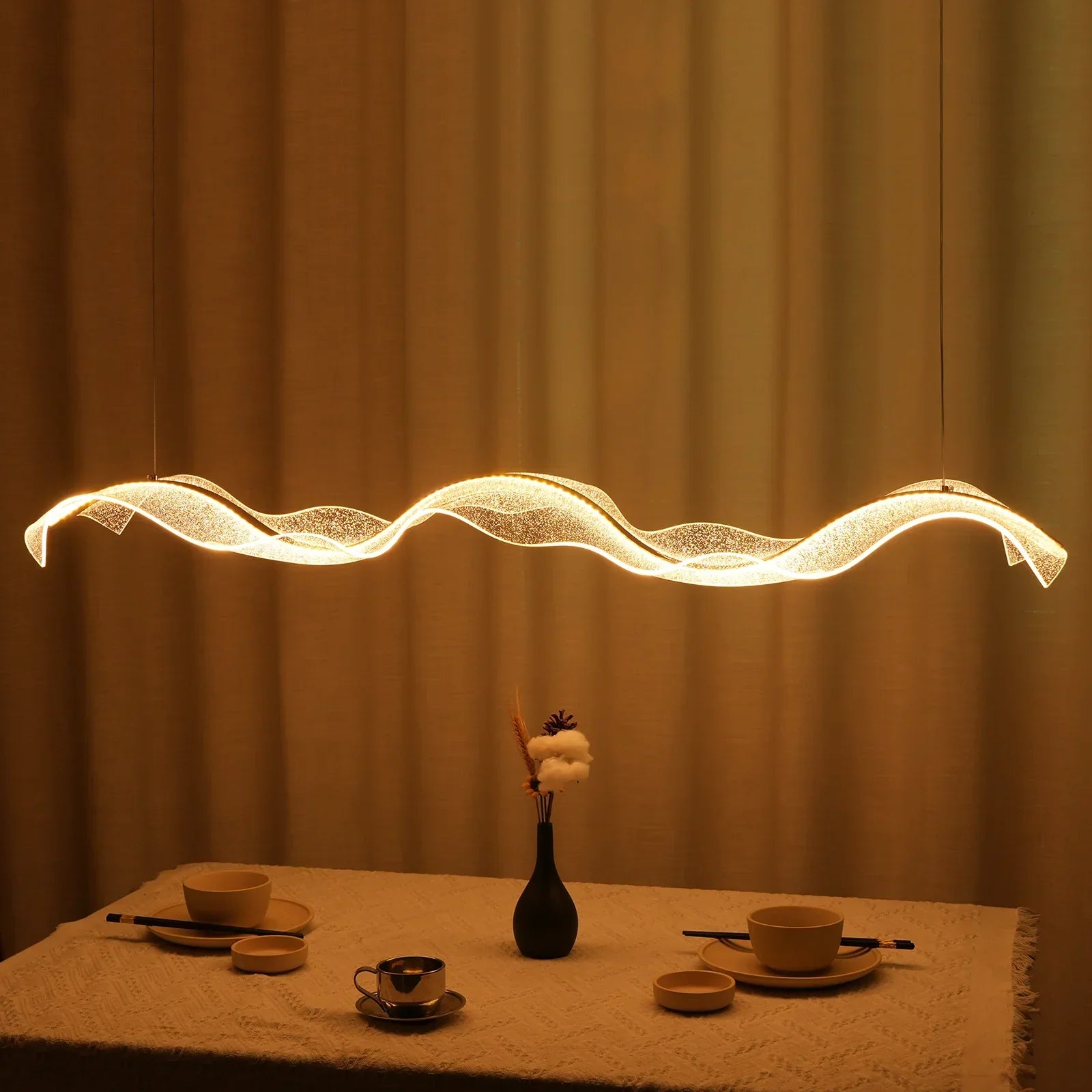 Ondine Ripple Nordic LED Pendant Light