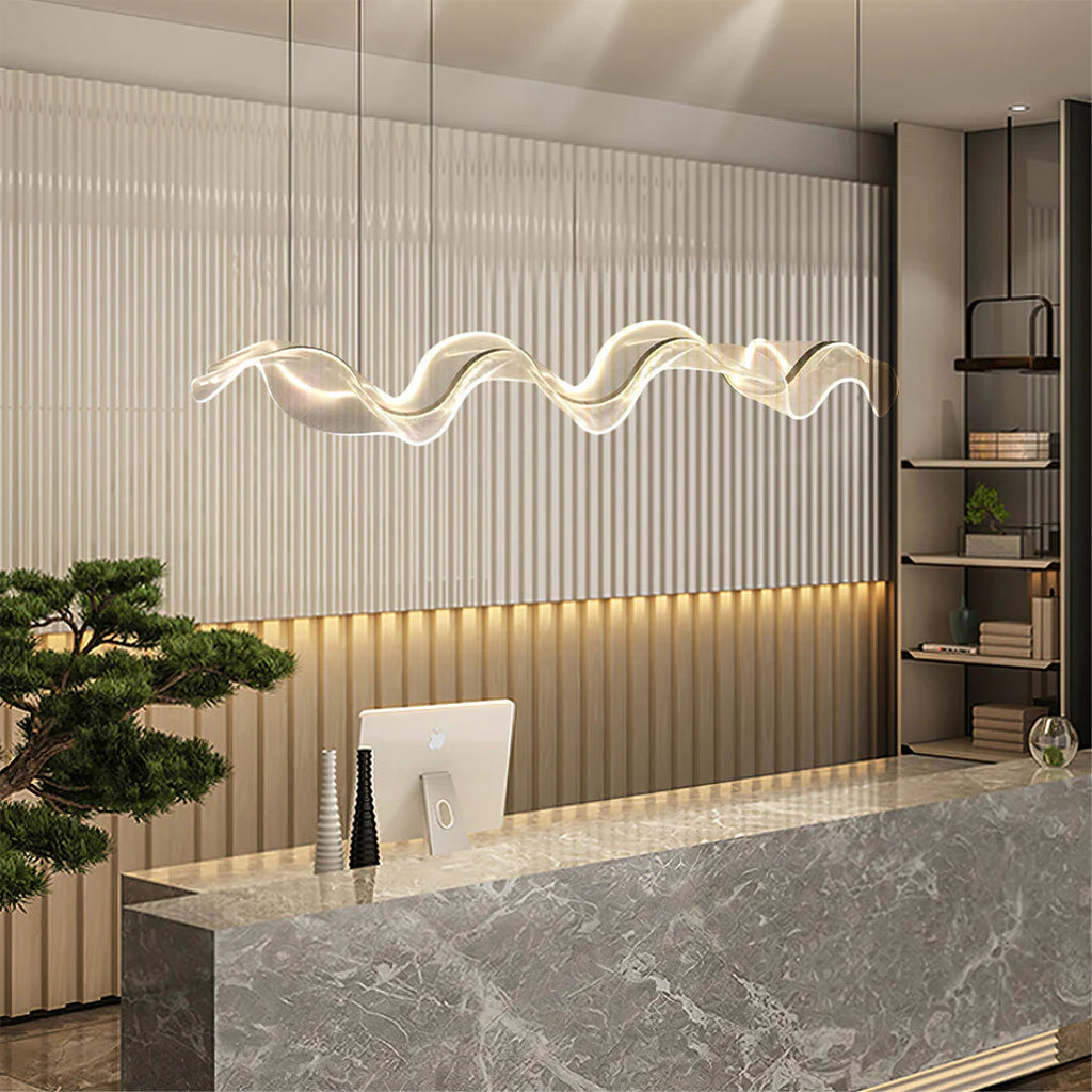 Ondine Ripple Nordic LED Pendant Light