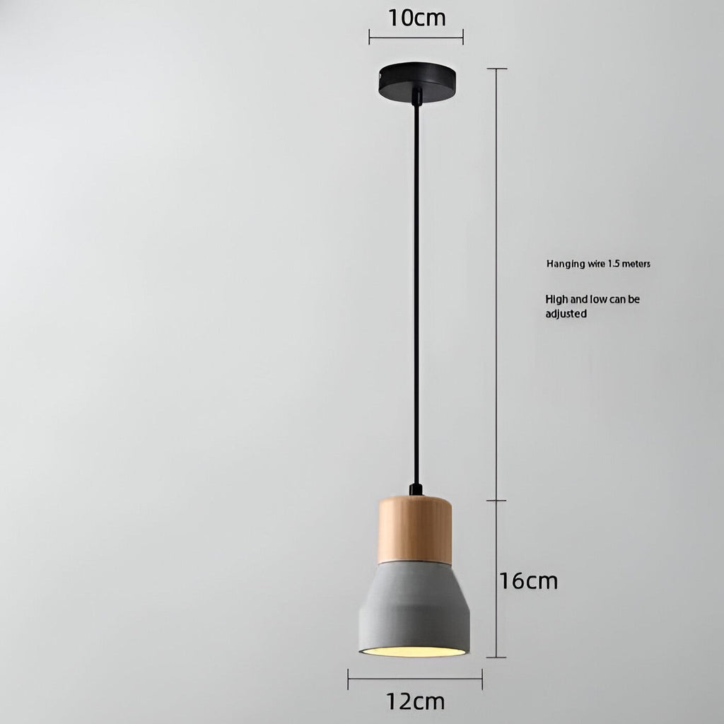 Minimalist Nordic Cement Pendant Light