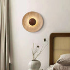 Travertine Stone Wabi Sabi Wall Light