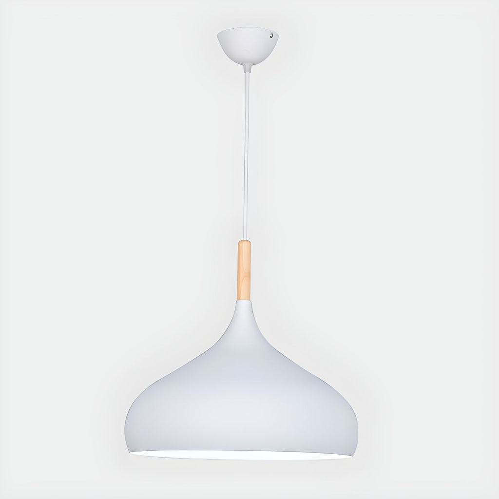 Nordic Wood Macaroon Pendant Light