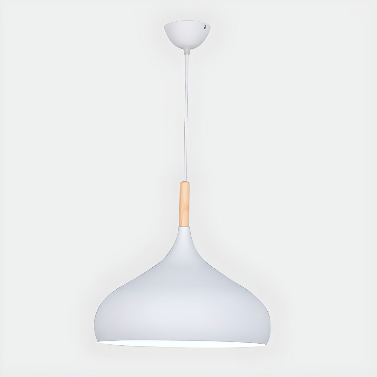 Nordic Wood Macaroon Pendant Light