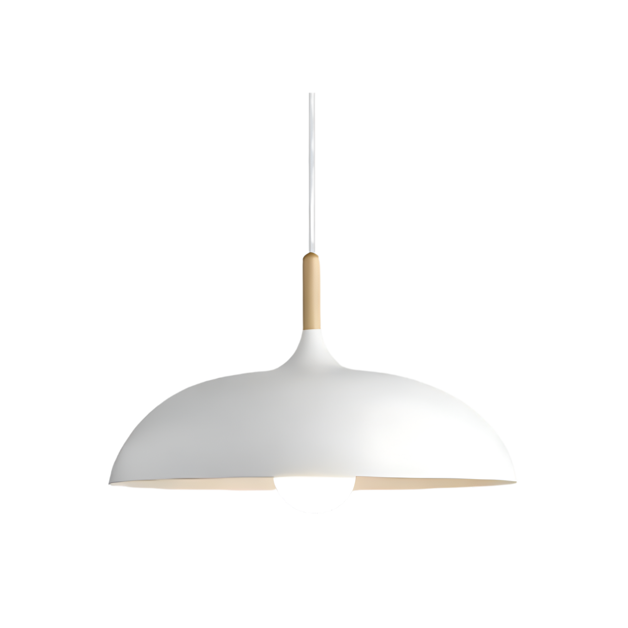 Nordic Style Wood Iron Art Pendant Light