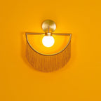 Retro Wink Tassel Wall Light