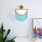 Retro Wink Tassel Wall Light