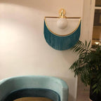 Retro Wink Tassel Wall Light