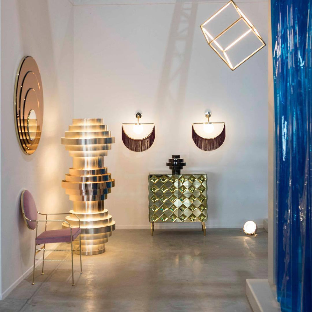 Retro Wink Tassel Wall Light