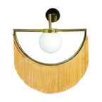 Retro Wink Tassel Wall Light