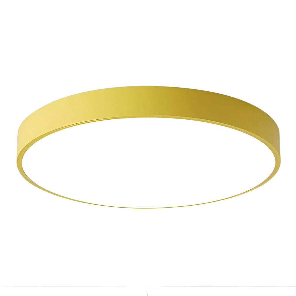 Nordic Macaron Round LED Ceiling Light