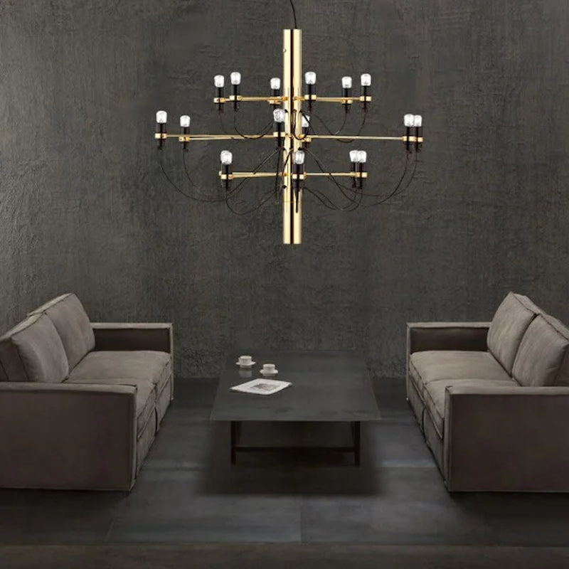 Luxury Bloom LED Multi Light chandelier