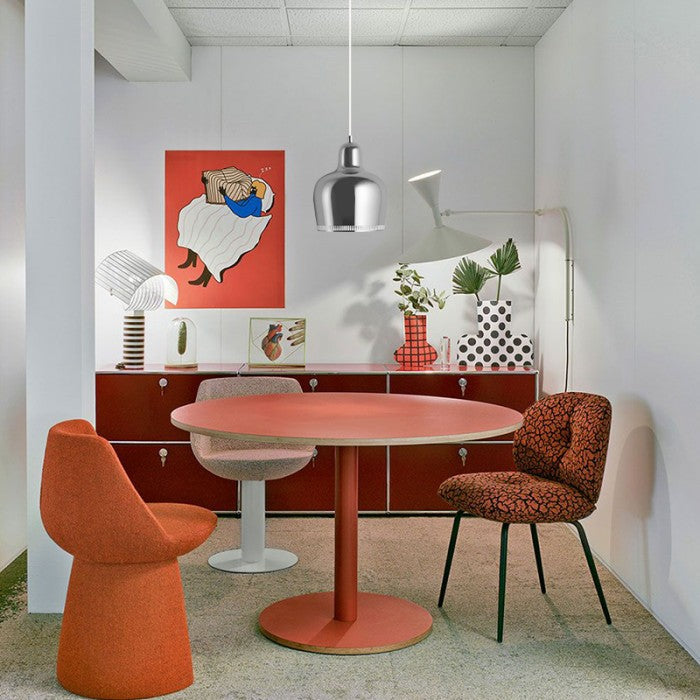 Golden Bell Shaped Nordic Steel Pendant Light