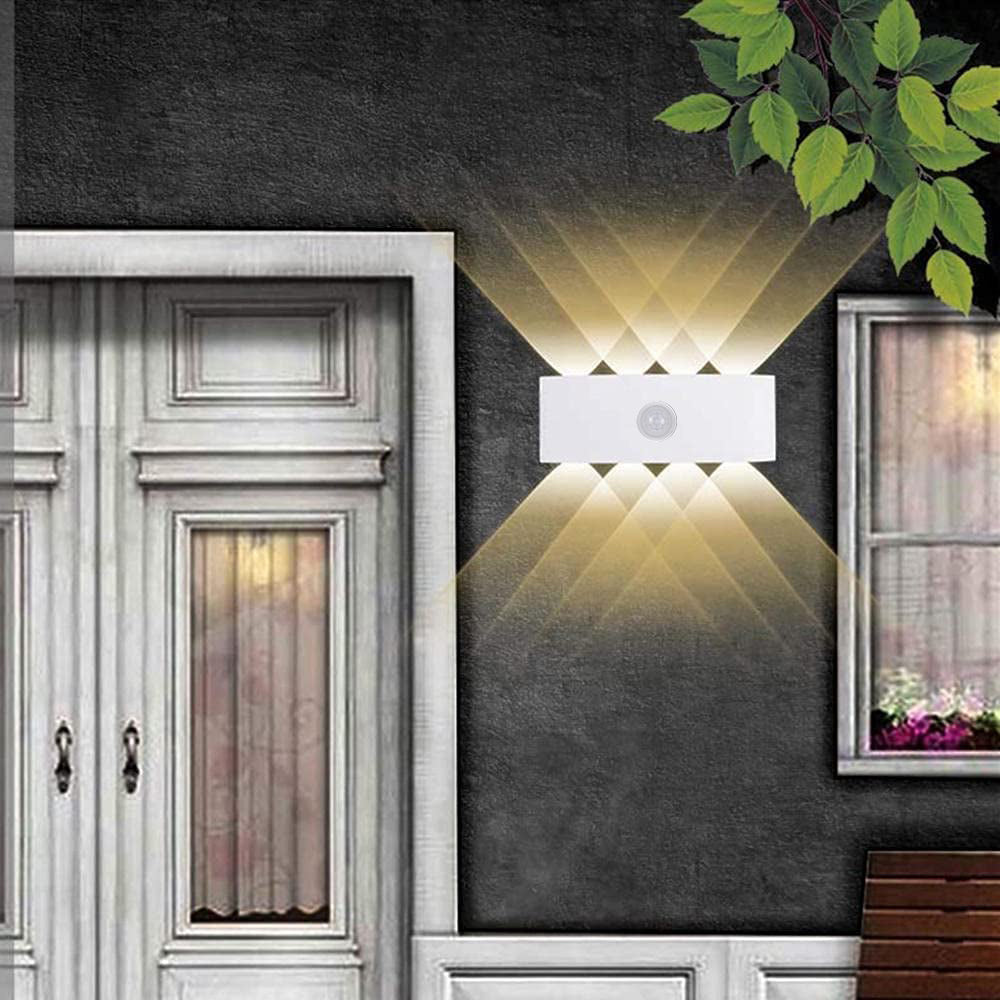 Metal Acrylic Fixtures Up And Down IP65 Waterproof Outdoor Light Wall Light