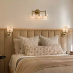 Cooper Radiance Minimalist Ribbed Glass Wall Light