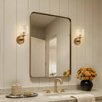 Cooper Radiance Minimalist Ribbed Glass Wall Light