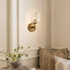 Cooper Radiance Minimalist Ribbed Glass Wall Light