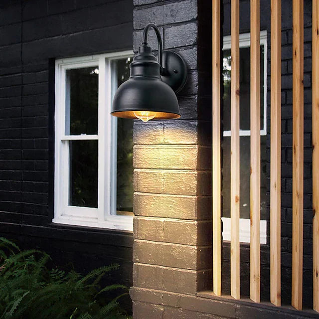 Vintage Retro Metal Wall Waterproof Outdoor Light