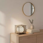 Selene Layered Moon Modern Acrylic Table Lamp