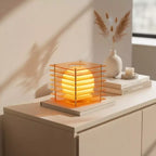 Selene Layered Moon Modern Acrylic Table Lamp