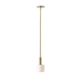 Arden Ivory Modern Porcelain Pendant Light