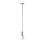 Arden Ivory Modern Porcelain Pendant Light