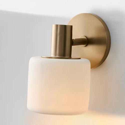 Arden Ivory Modern Porcelain Wall Light