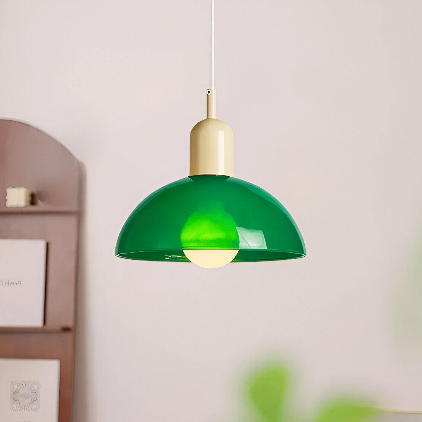 Aurora Nordic Colorful Bowl Pendant Light