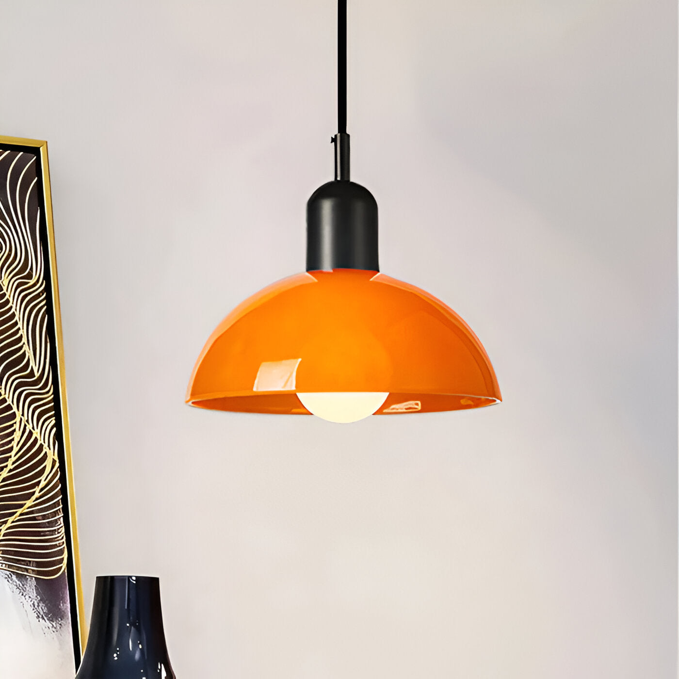 Aurora Nordic Colorful Bowl Pendant Light