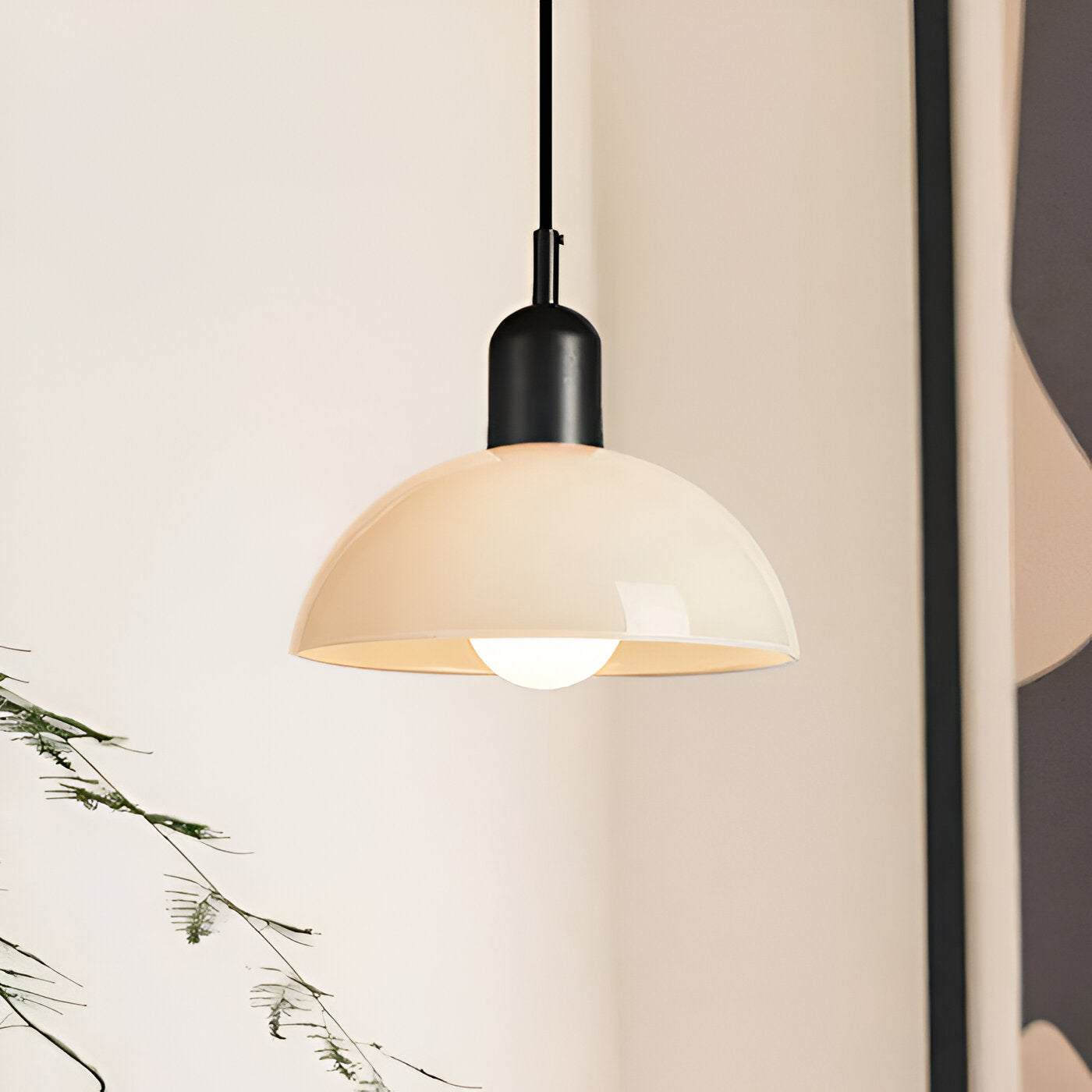 Aurora Nordic Colorful Bowl Pendant Light